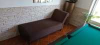 Chaise longue castanha