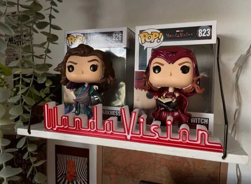 WandaVision Funko Pop napis ozdobny kolekcji