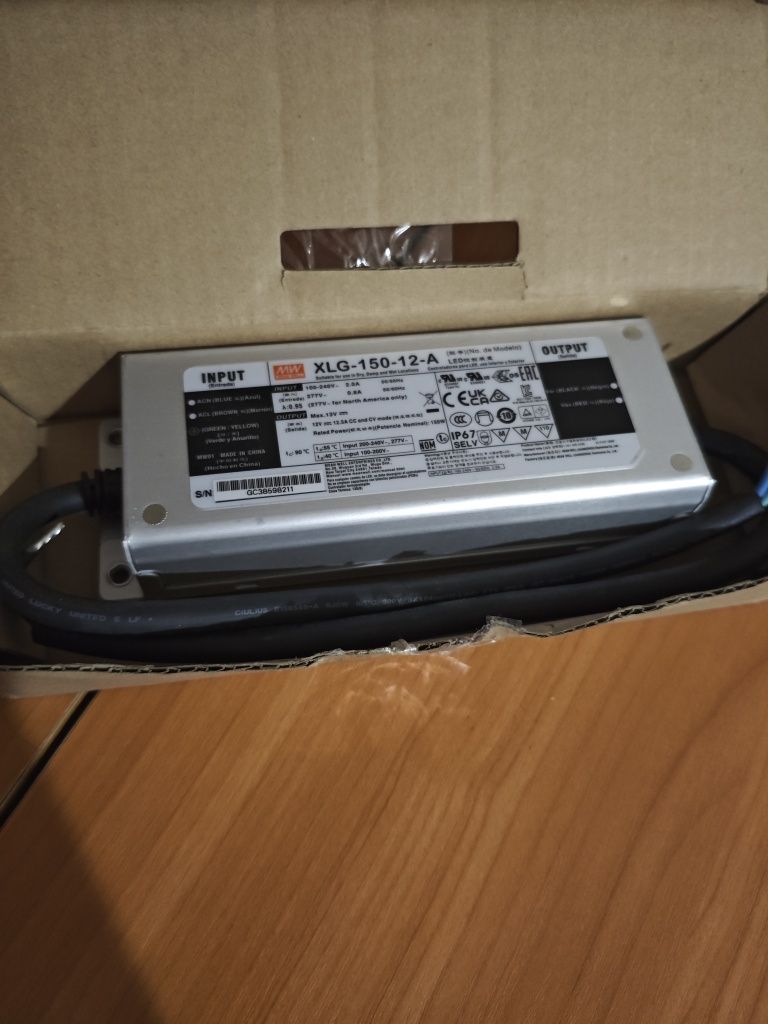 Блок живлення 150W MEANWELL XLG-150-12-A