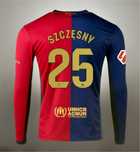 Koszulka FC Barcelona 24/25 LL domowa longsleeve SZCZĘSNY 25 r. S 48h