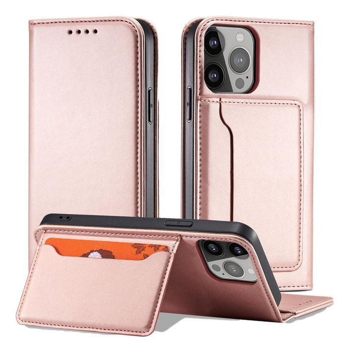 Etui Magnet Card Case Samsung Galaxy S23+ z Klapką - Różowe