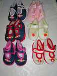 Sapatos de bebé com flor NOVOS