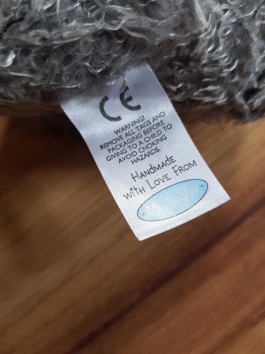 Szary miś Me To You I Love You So Much Tatty Teddy Bardzo Cię Kocham