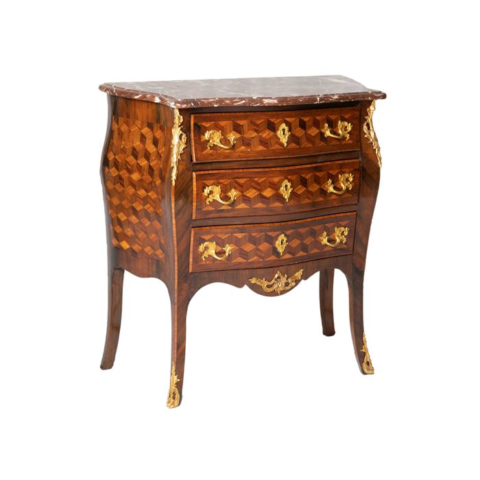 Cómoda Pau Santo François Hugnet Luís XV, Século XIX