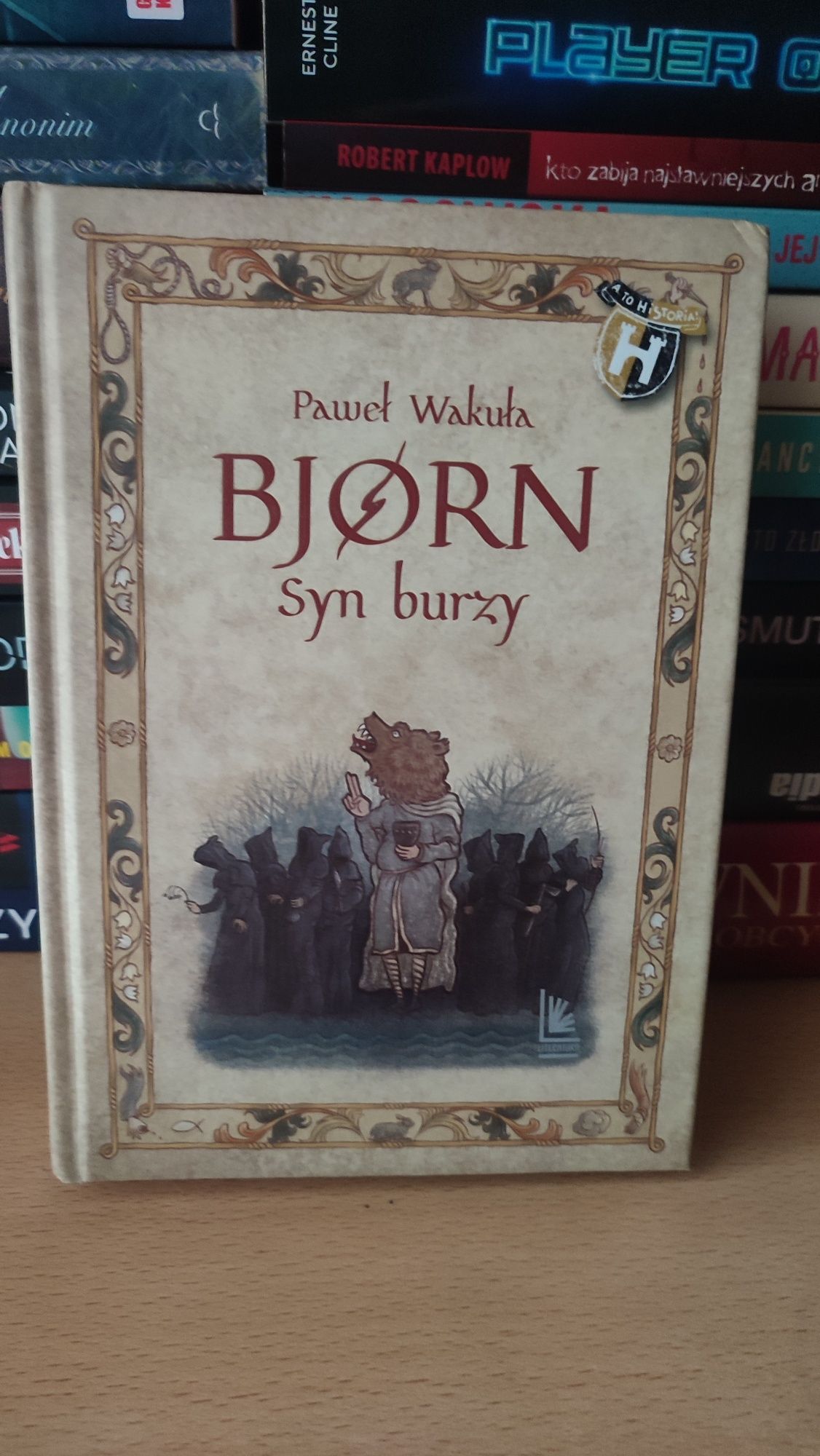 Książka. BJORN Syn burzy. Paweł Wakuła