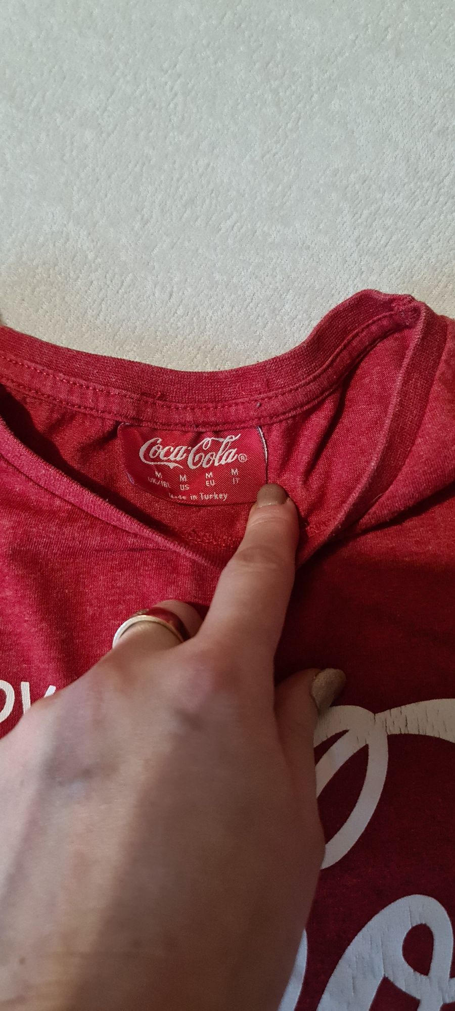 T-shirt coca-cola rozmiar M