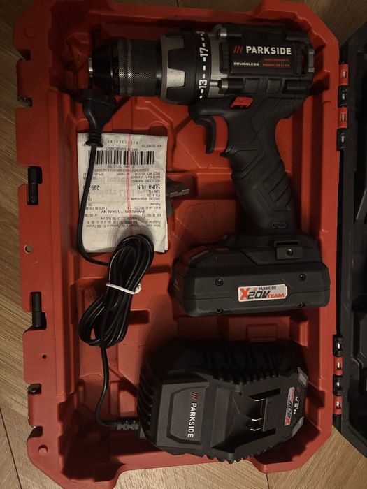 Bateria ładowarka parkside bez wkrętarki