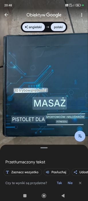 Masaże pistolet do masażu mięśni prezent