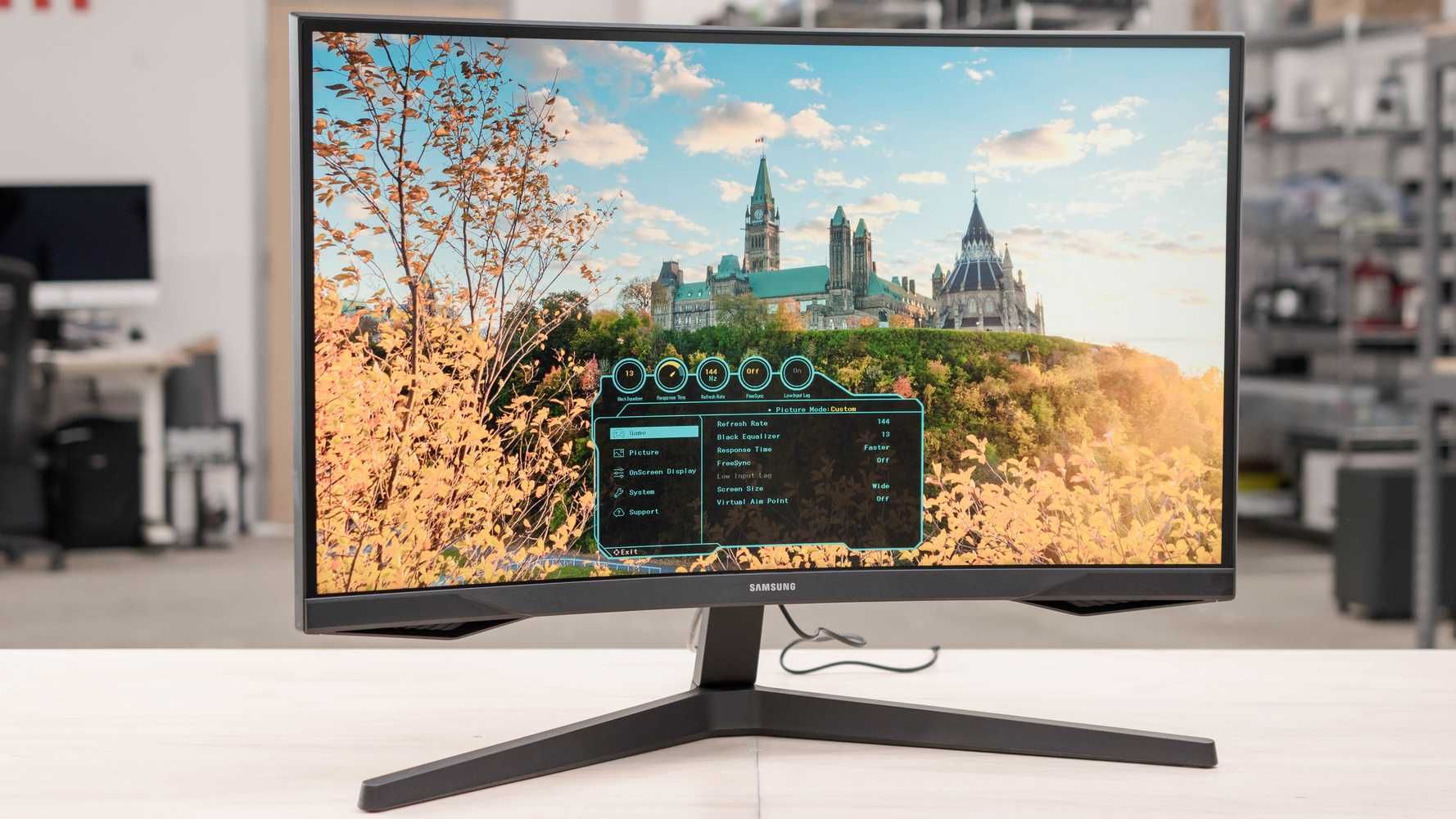 Monitor gamingowy SAMSUNG Odyssey G5 32" 2560x1440px 165Hz Curved