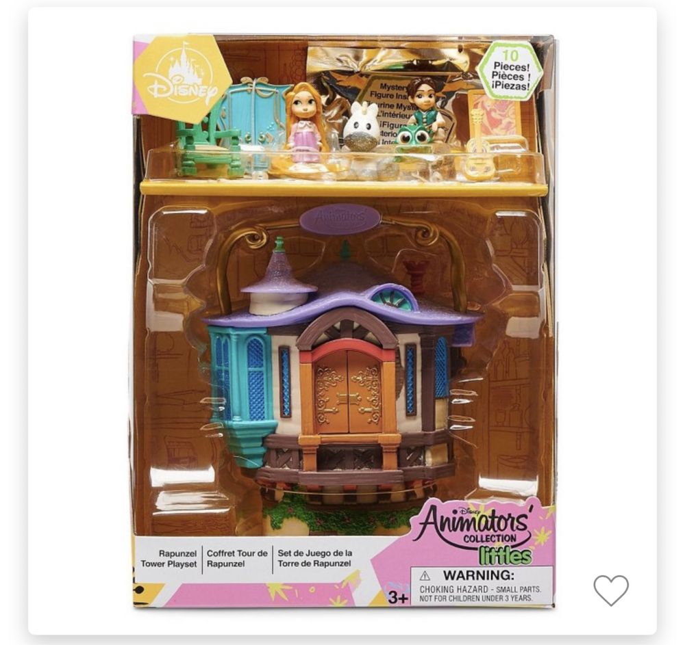 Disney Animators Little  Rapunzel Рапунцель будиночок дісней