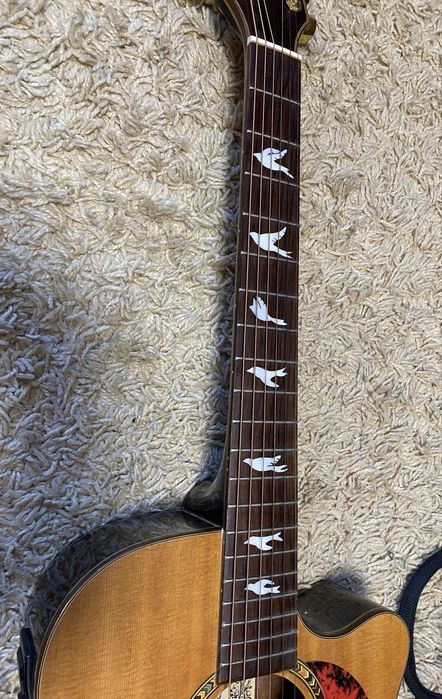 Електроакустическая гитара Santander WS100 EQ массив (PRS)