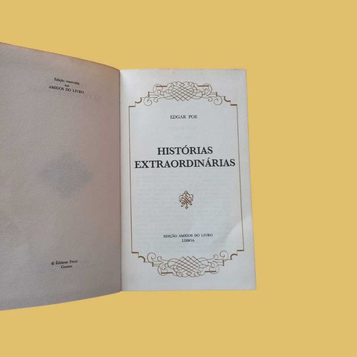 Histórias Extraordinárias - Edgar Allan Poe