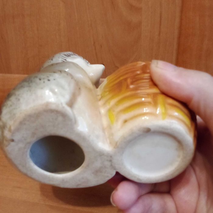 Статуэтка ёжик керамика