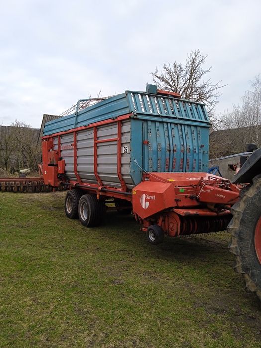 Przyczepa samozbierająca Mengele super garant 535/2