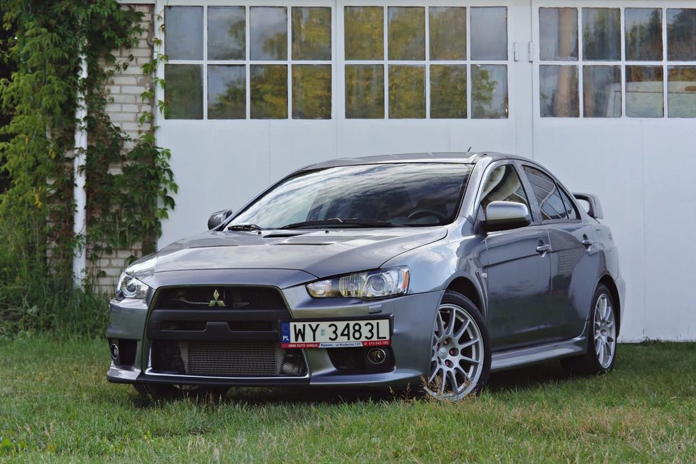 Mitsubishi Lancer Evolution Weekendowo jeżdżony Lancer szuka nowego Miłośnika