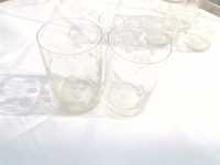 2 szklanki z PRL grawer
