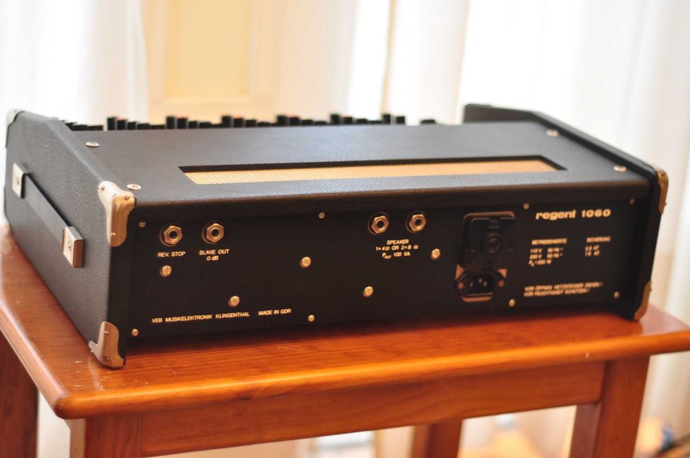 Vermona Regent 1060 mesa de som amplificada vintage (spring reverb)