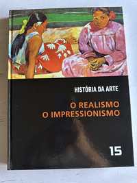 Livro de arte “O Realismo e o Impressionismo”