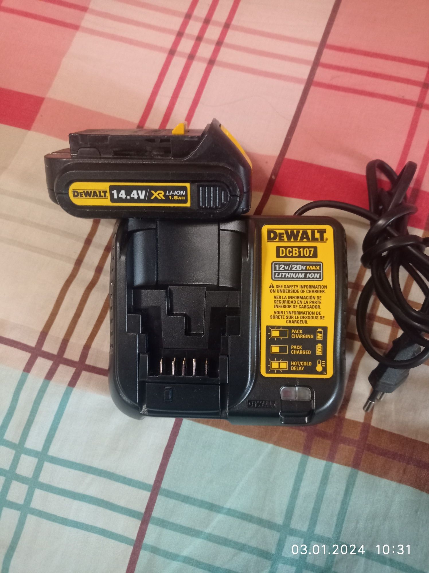 Адаптація американських зарядок з 110в на220v.DeWALT, Milwaukee, Ryobi