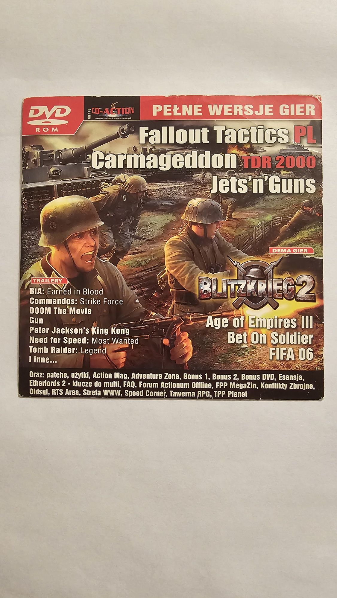 Gazeta Cd-Action nr. 118 . 11/2005 plus płyta