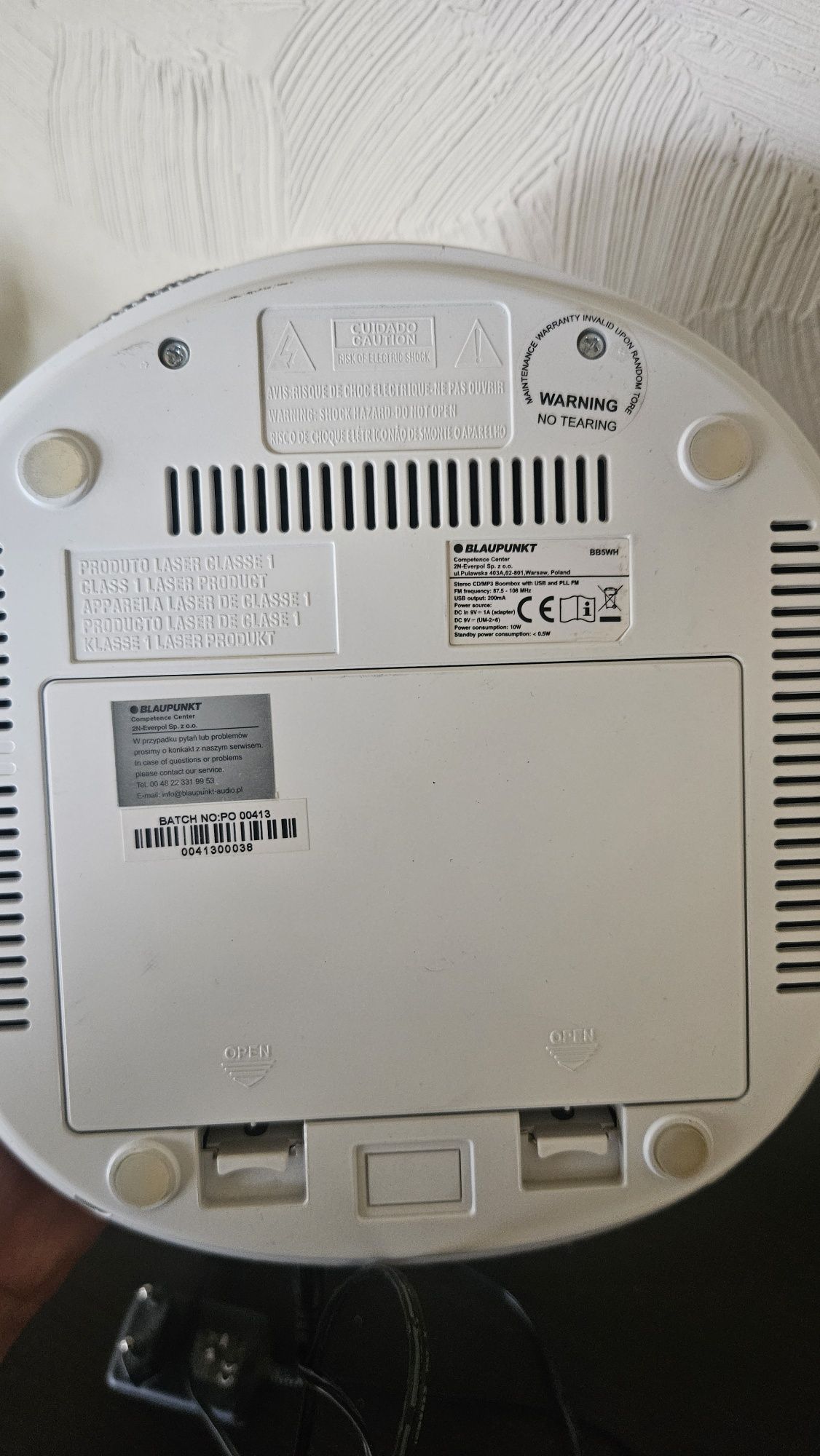 Radio / radioodtwarzacz BLAUPUNKT BB5WH