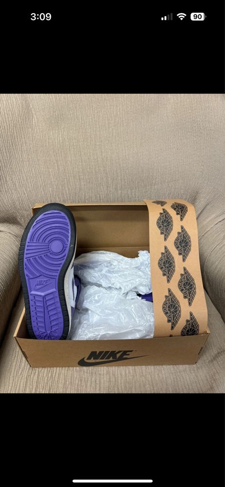 Nike Air Jordan 1 High Zoom CMFT “Crater Purple”