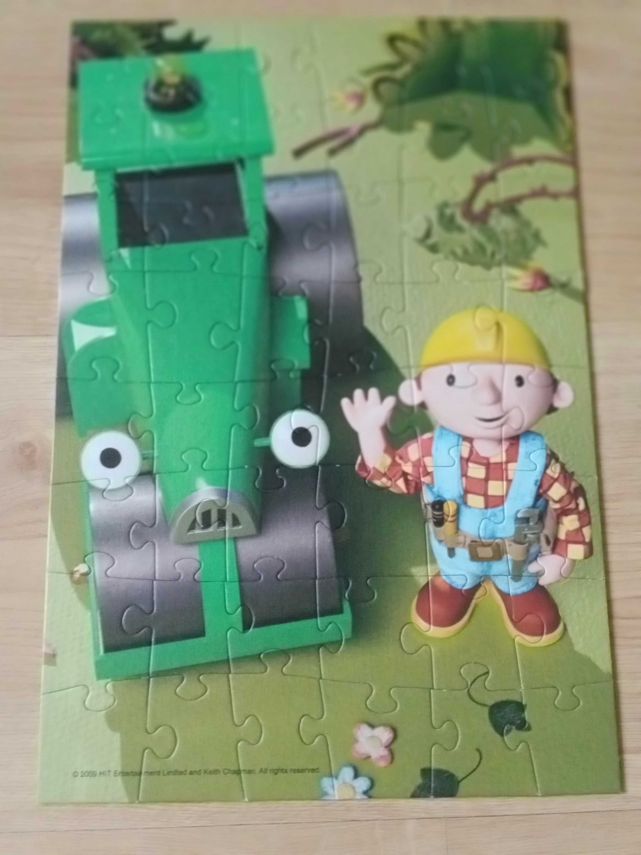 Puzzle Bob Budowniczy 2 w 1 + 3 inne