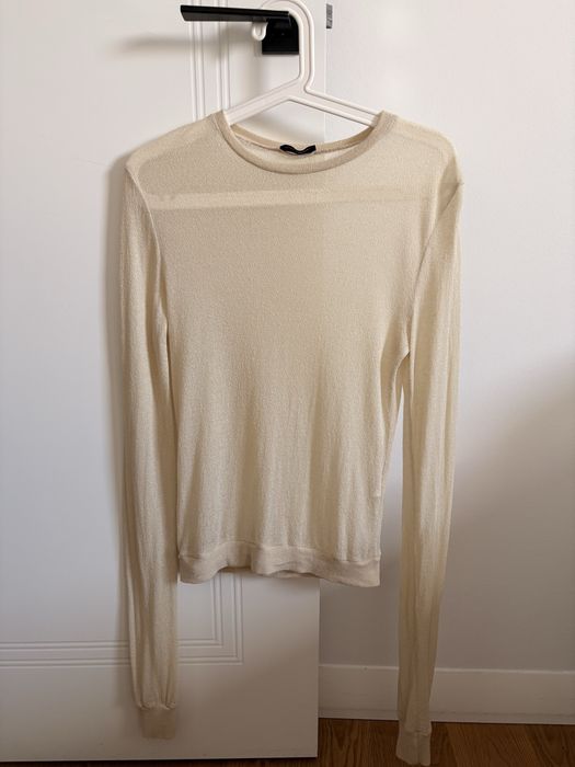 Muuv longsleeve Fiji eggshell S bezowy