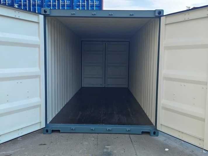 Kontener morski 20'dv double door- 6m otwierany z obu stron