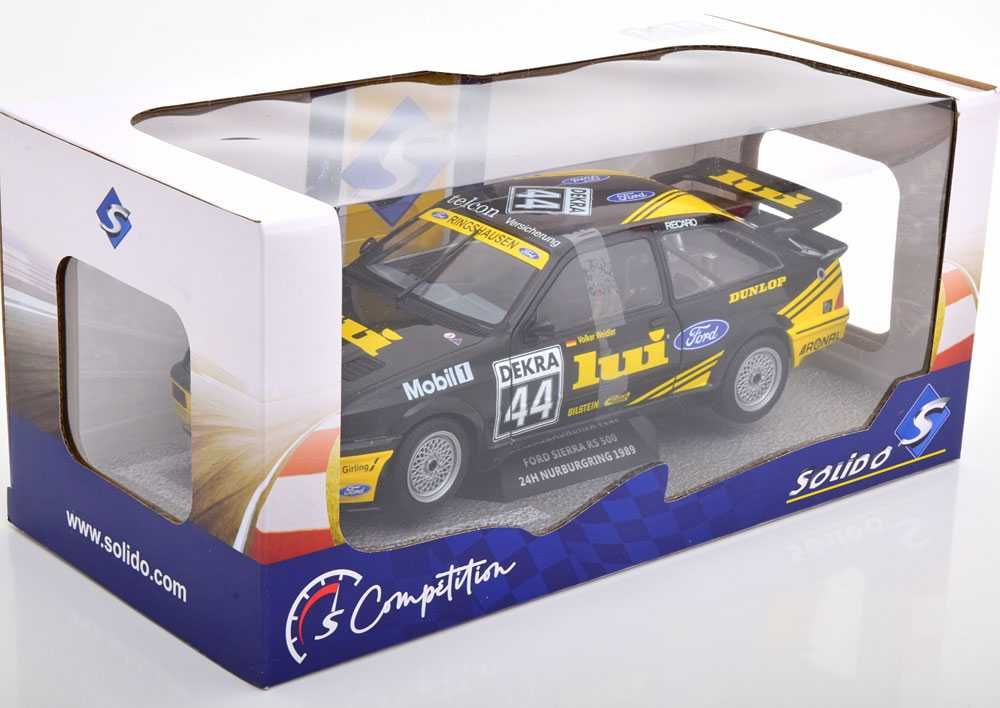 1:18 Solido Ford Sierra RS 500 #44 DTM Nürburgring 1989 V.Weidler