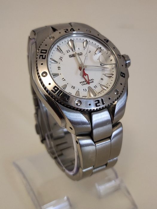 Relógio Seiko Perpetual Calendar + Oferta bolsa transporte