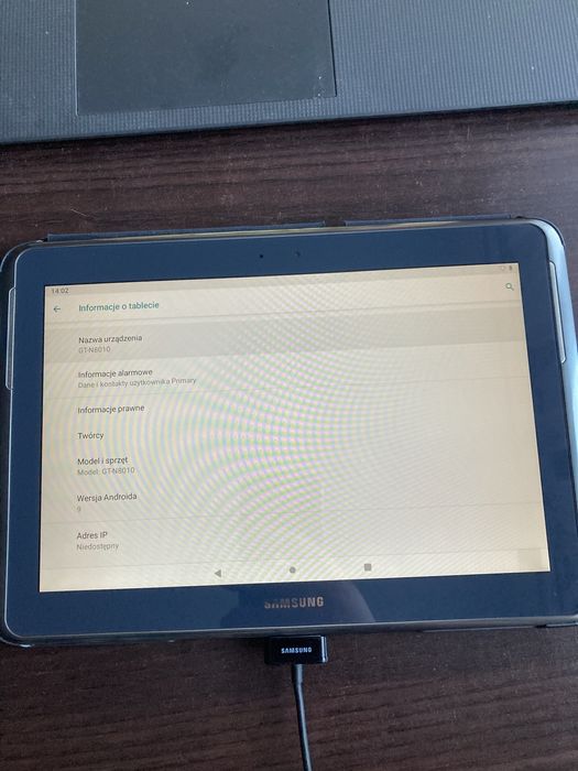 Samsung Galaxy Tab 10.1 z akcesoriami ŁADNY
