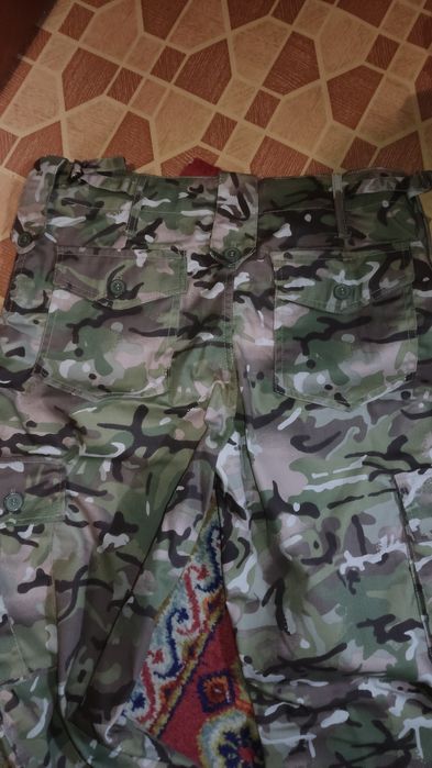 Штаны Комбат, BRITISH, 32 размер Военная форма, камуфляж