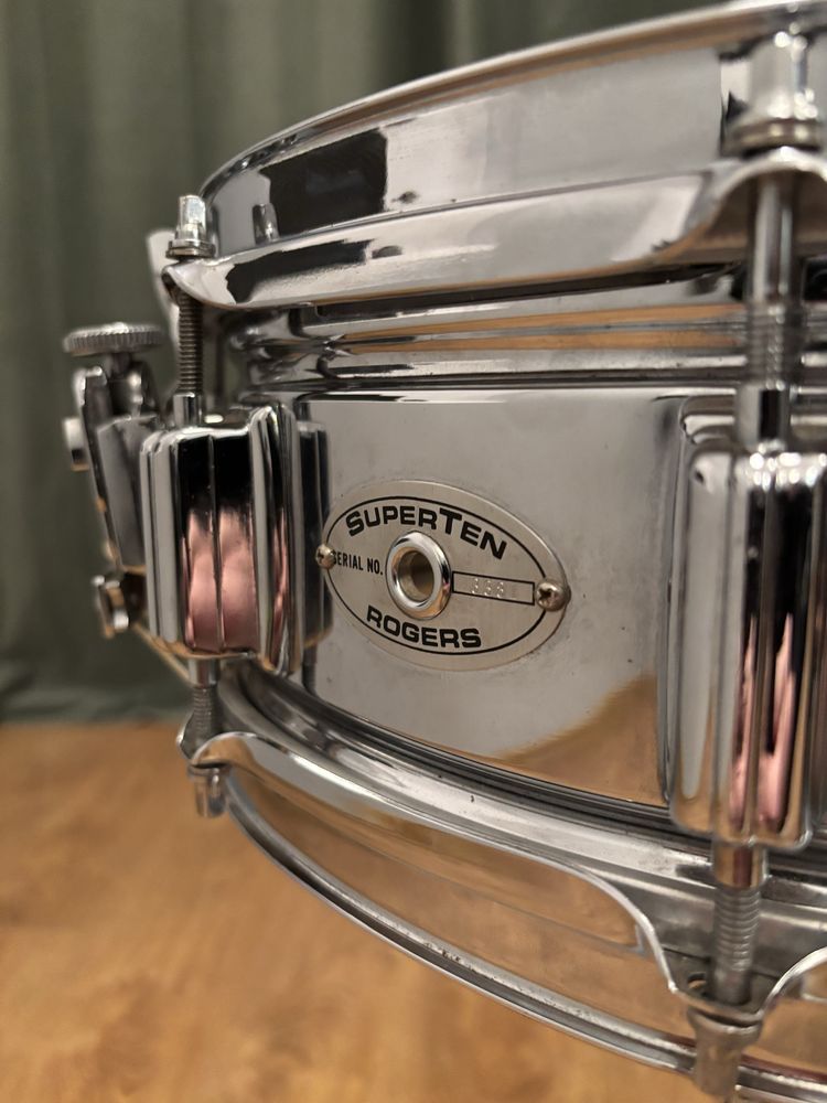 Rogers Big R 1976 rok USA zestaw perkusyjny werbel SuperTen vintage