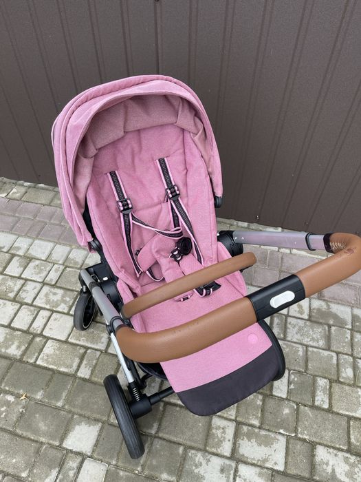 коляска Cybex Balios S Lux 2в1у кольорі Magnolia Pink.