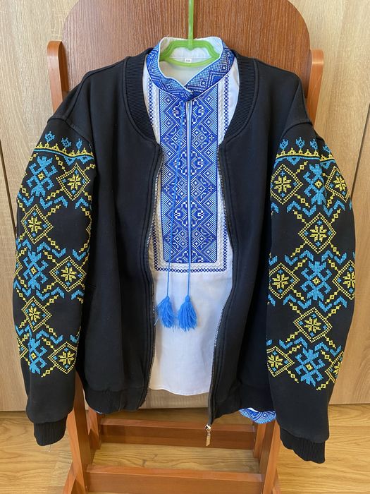Бомбер+вишиванка разом 1200 грн