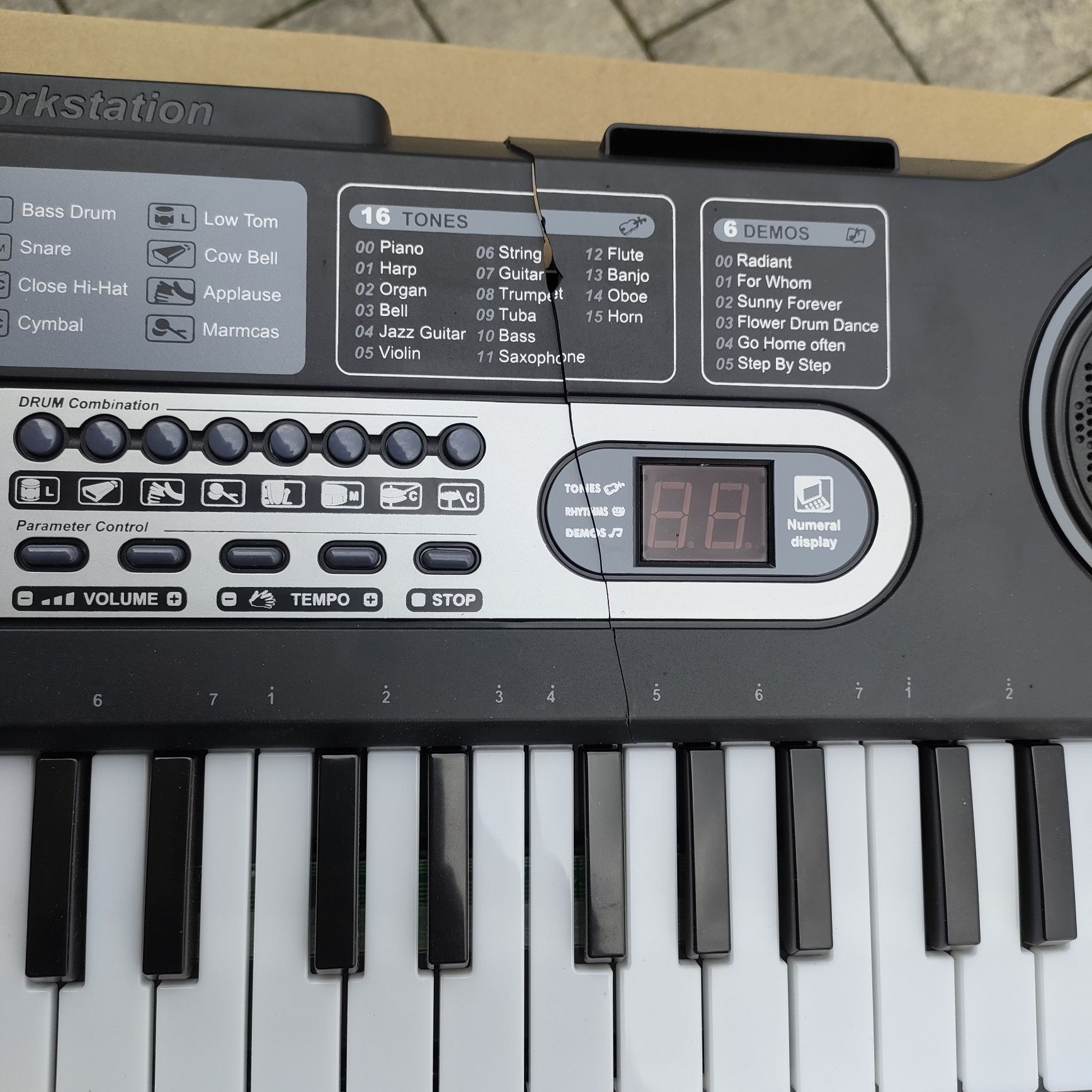 Keyboard organy MQ