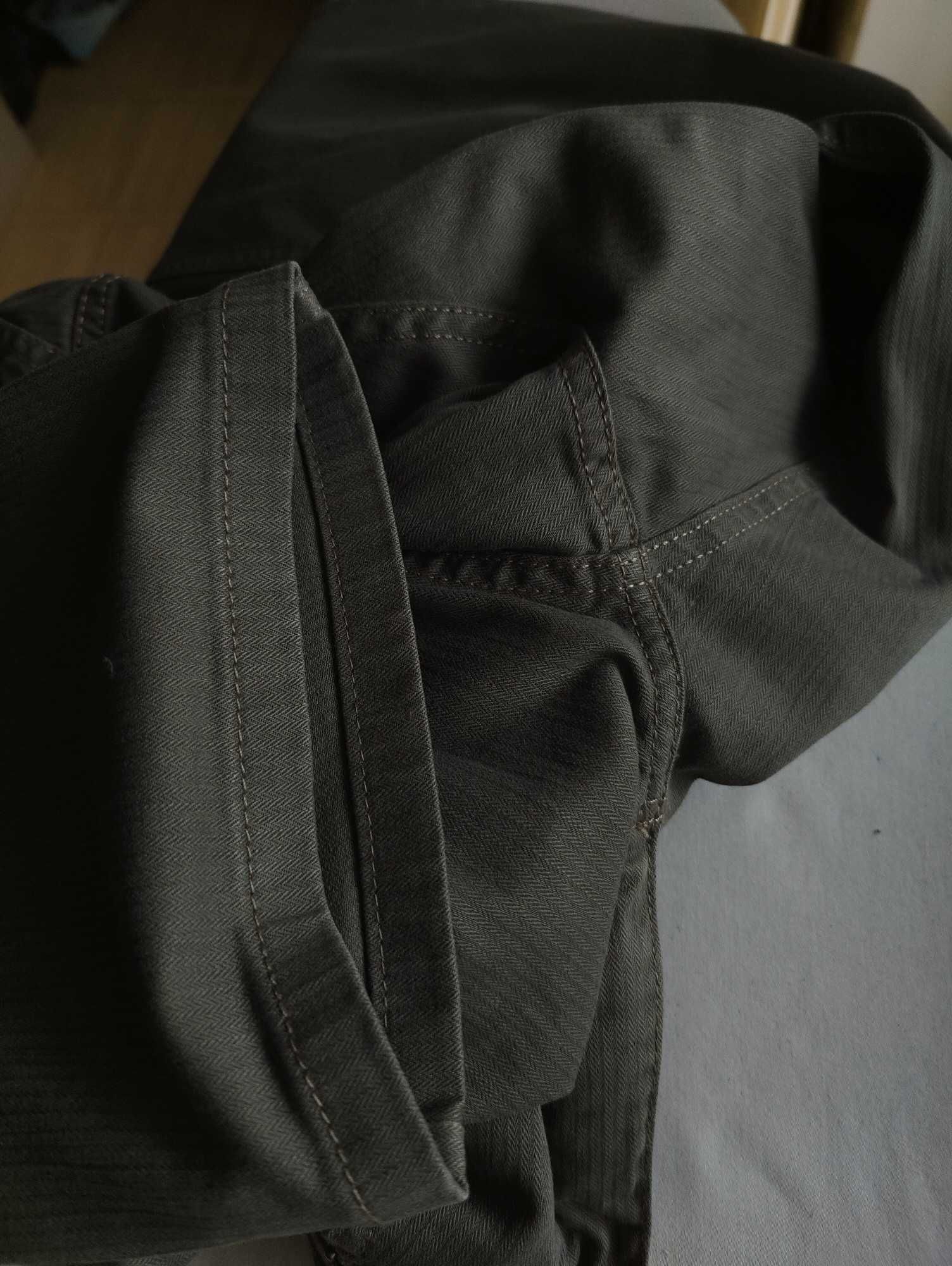 Джинсы Pioneer jeans five pocket Germany w36 stretch green - grey.