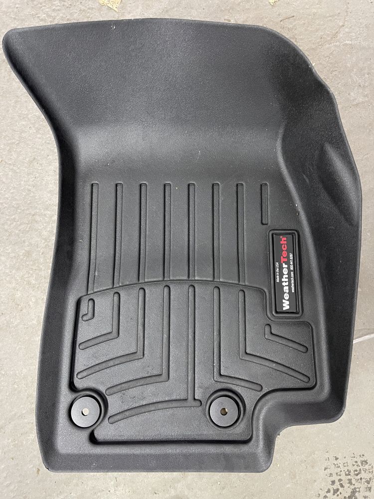 Коврики Weathertech Black для Audi A8. 19-23 г