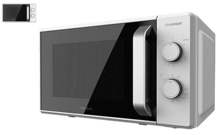Microondas 20L 700W c/ Grill Garantia ate 2026