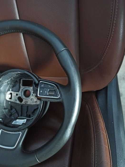 Kierownica audi a3 8v 8p trójramienna okrągła ładna