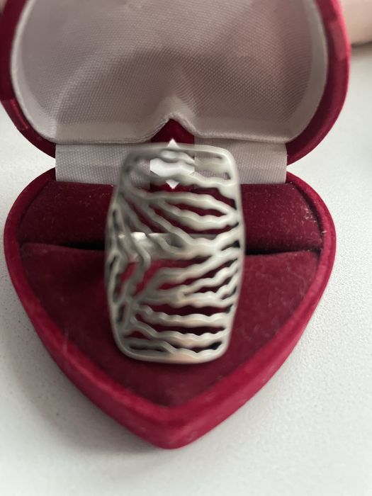 Кольцо серебряное большой размер на подарок серебро 925 проба