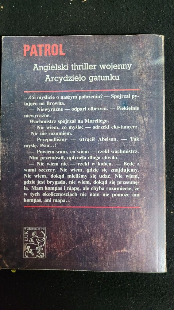 Książka Patrol Philip Mac Donald - thriller wojenny