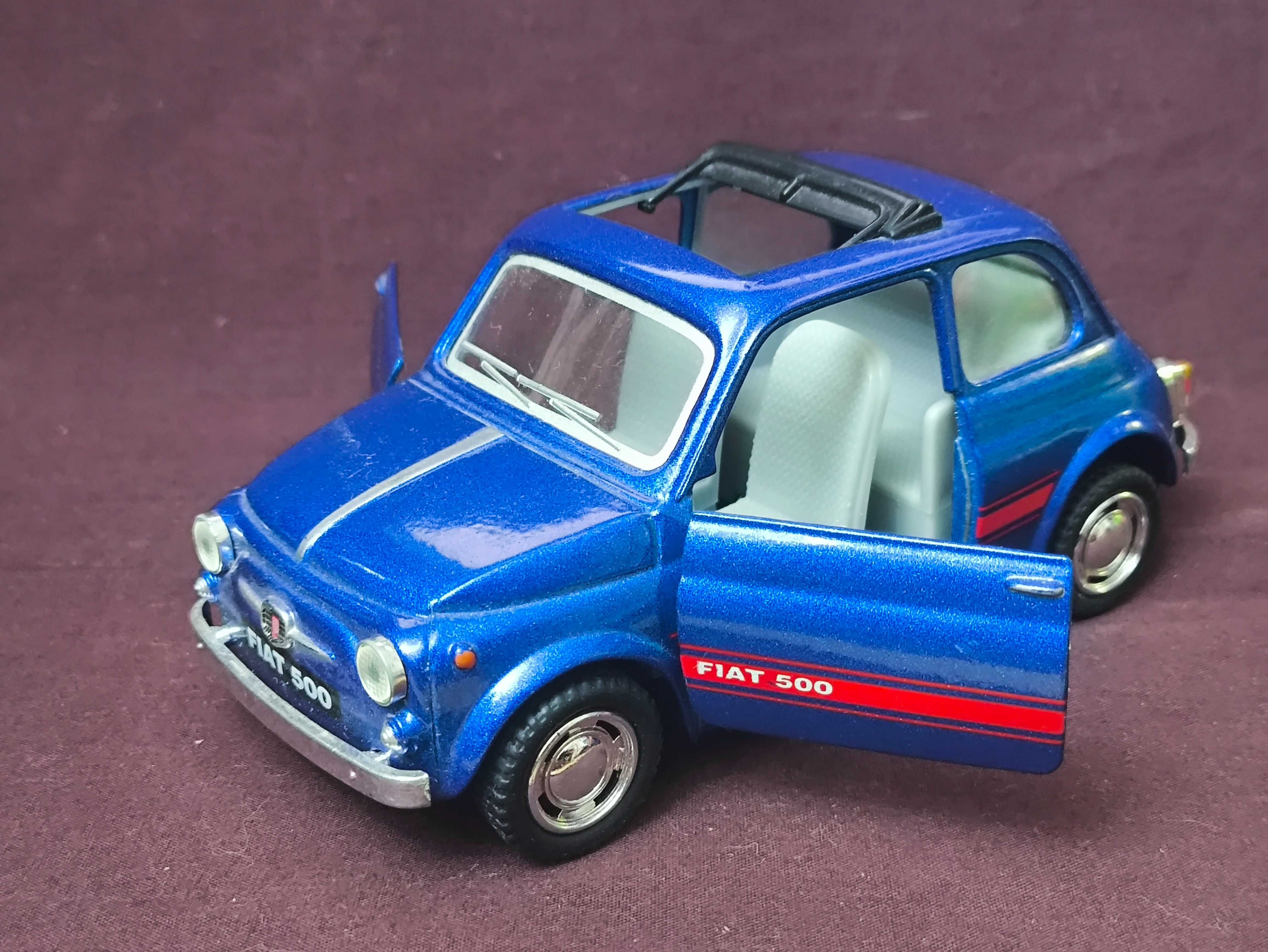 Машинка инерционная FIAT 500 1:24 Kinsmart