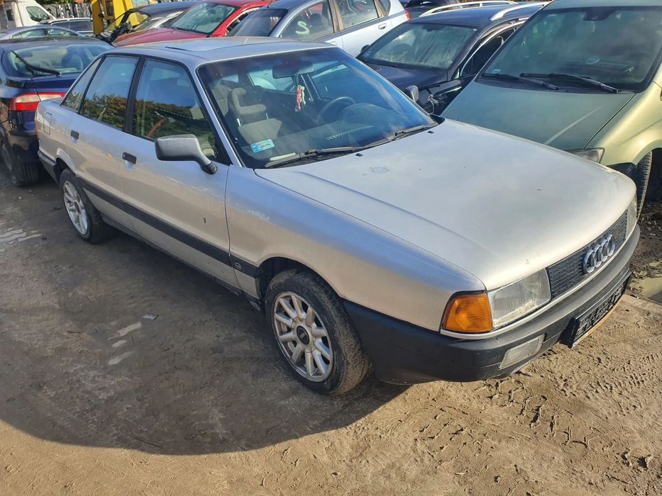 audi 80 b3 maska zderzak lampa grill błotnik drzwi zbiornik paliwa szyba lusterko