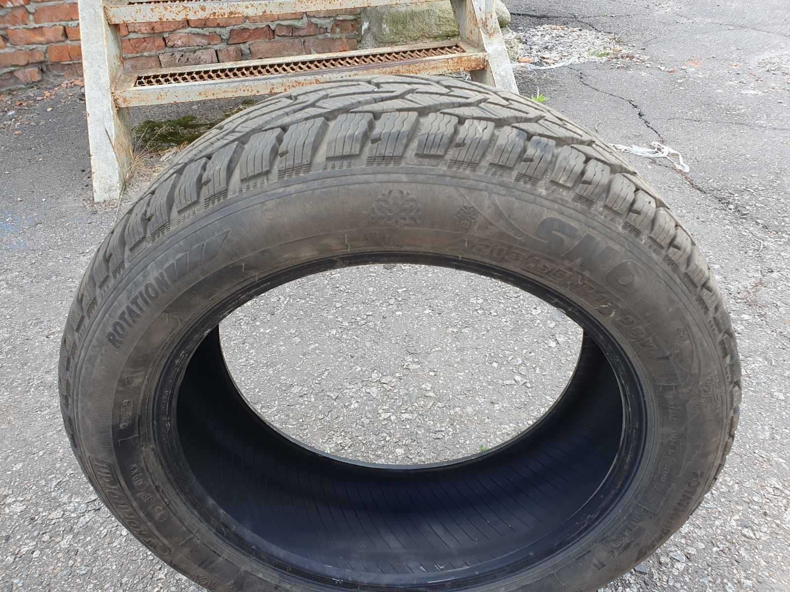 Продам зимнюю резину KORMORAN Snow 215/55R17 98V