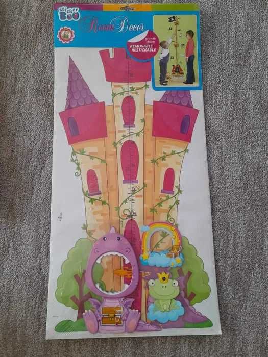 Nowe Naklejki na ścianę z miarką wzrostu wyprzedaż !
