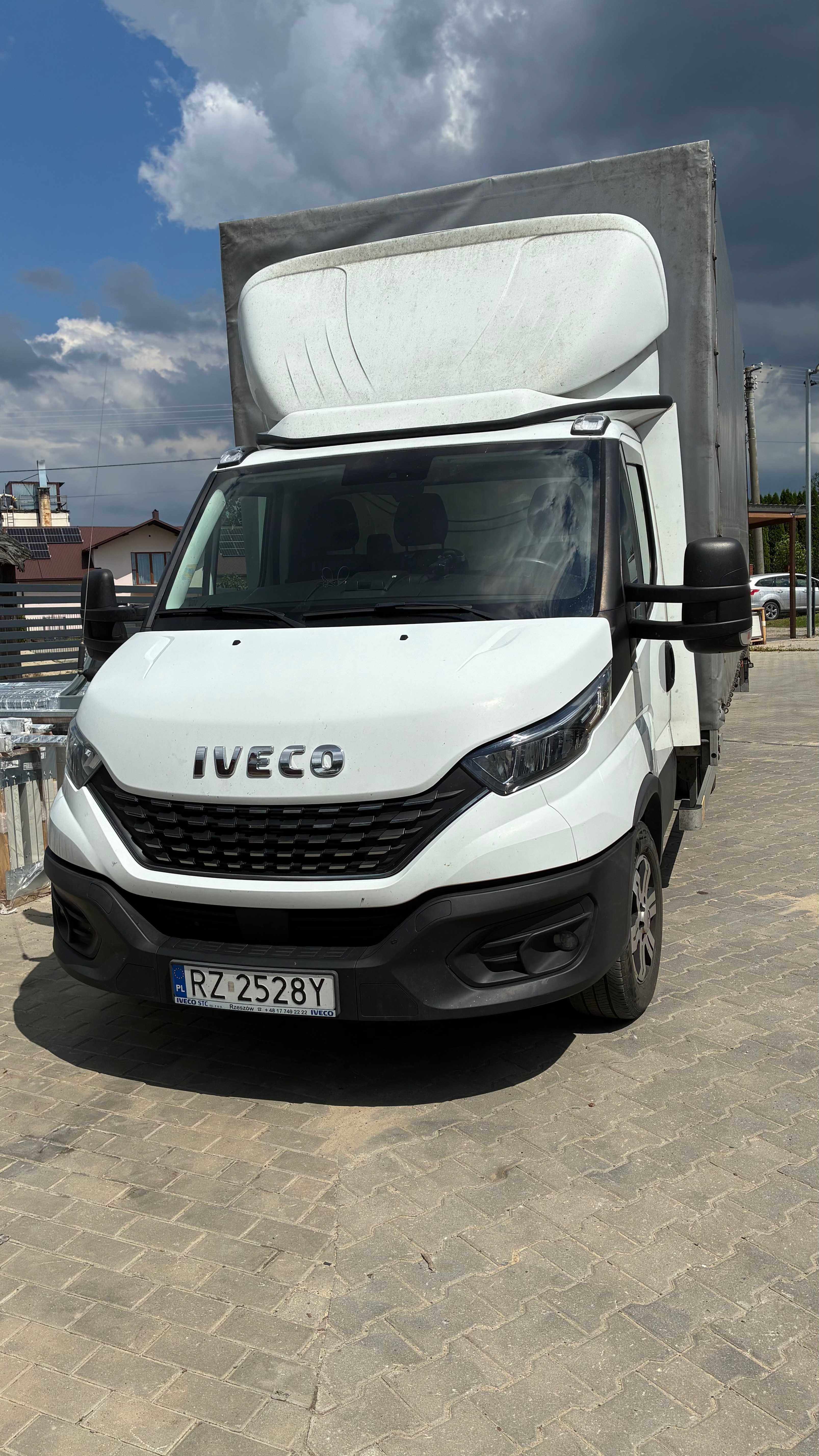 Iveco Daily 35S18 | plandeka rolowana | podnoszona paka | Webasto |ASO