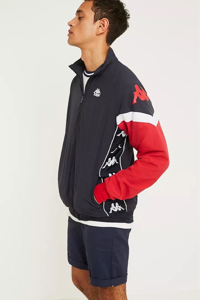 Олімпійка Kappa Vintage Red/Black, розмір M-L