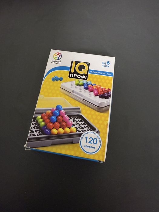 Настільна соло-гра «IQ профі»